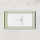 Search for dragonflies business cards Elegant