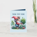 Search for garden gnome cards Gardening