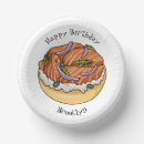 Search for bagel paper plates Lox