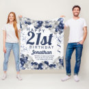 Search for 21st birthday blankets Glitter