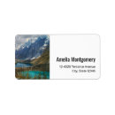 Search for river return address labels Landscape