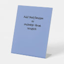 Search for blank signs Promo merch