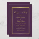 Search for gothic engagement party invitations Elegant