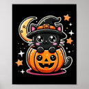 Search for black cat halloween posters Cosy autumn