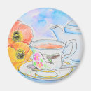 Search for time for tea magnets Teapot