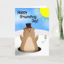 Search for happy groundhog cards Cute