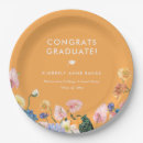 Search for floral graduation plates Tropical