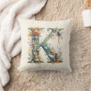 Search for letter k cushions Watercolor