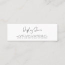 Search for business shower invitations Black and white