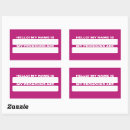Search for violet name stickers Pink