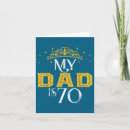 Search for for dad 70th birthday cards Old