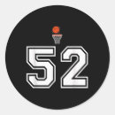 Search for basketball number stickers Vintage