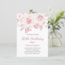 Search for blush pink 30th birthday invitations Thirtieth