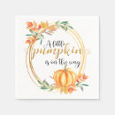 Search for pumpkin napkins Baby shower