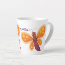 Search for orange butterfly mugs Cute
