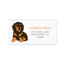 Search for long return address labels Dachshund