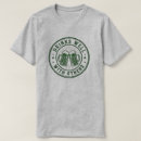 Search for drinks well with others tshirts Green