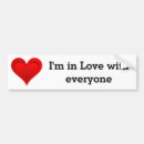 Search for wedding bumper stickers Heart