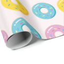 Search for donut wrapping paper For kids