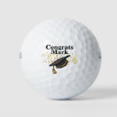 Search for graduation golf balls Black