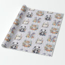 Search for wildlife wrapping paper Watercolor