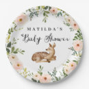 Search for deer baby shower plates Botanical