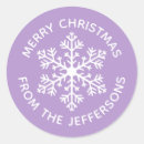 Search for purple snowflake stickers Elegant