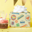 Search for green lantern wrapping paper Superman