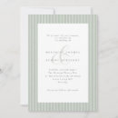 Search for sage green and white wedding invitations Minimalist