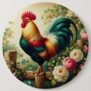 Search for cute rooster badges Farm