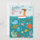 Search for aquarium fish birthday invitations Aquatic