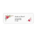 Search for dark pink return address labels Botanical