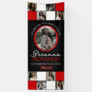 Search for red and black graduation banners Welcome