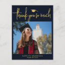 Search for navy blue gold postcards thank you cards Modern
