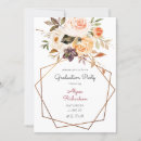 Search for peach floral invitations Rustic