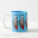 Search for african grey parrot mugs Cute