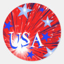 Search for fireworks stickers Usa