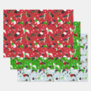 Search for german shepherd christmas wrapping paper Red