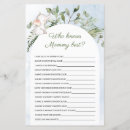 Search for who knows mommy best game invitations Watercolor