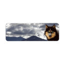 Search for husky return address labels Pet