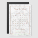 Search for rose gold save the date magnets Elegant
