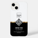 Search for and white logo electronics Qr code