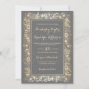 Search for gilded wedding invitations Glamour