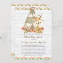 Search for tribal baby girl shower invitations Fox