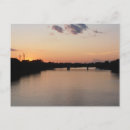 Search for red river Sunset