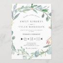Search for watercolor eucalyptus wedding invitations Garden