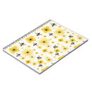 Search for sunflower notebooks Honey bee