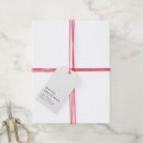 Search for plain white gift tags Black and white