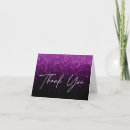 Search for purple thank you cards Glam