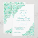 Search for blue hydrangea birthday invitations Pretty